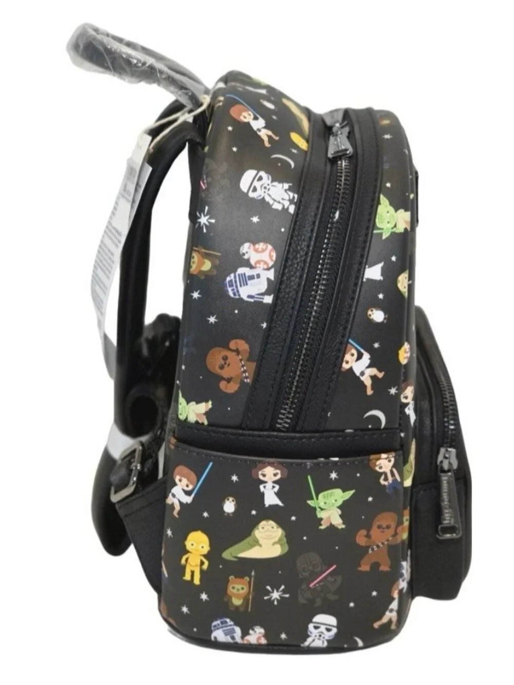 Disney Parks LOUNGEFLY Chibi Star Wars Mini Backpack Characters Chewbacca NWT